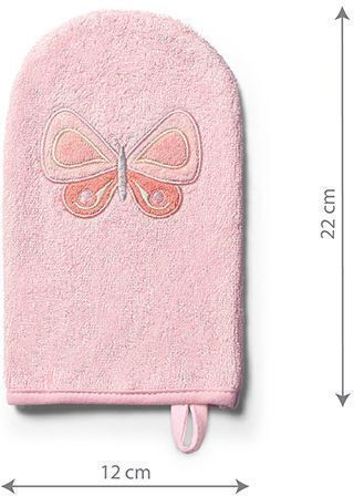 Babyono Baby Badezubehör Babyhandtuch Rosa