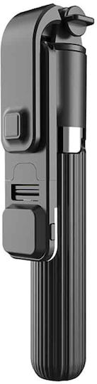 Techsuit Selfie Stick με Bluetooth Μαύρο