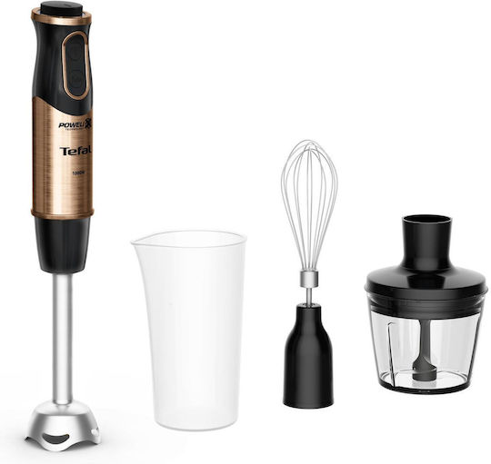 Tefal Quickchef Ραβδομπλέντερ με Ανοξείδωτη Ράβδο 1000W Μαύρο