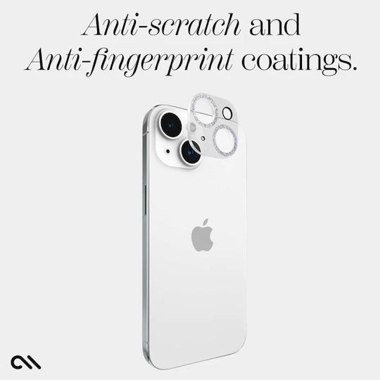 Case-mate Sparkle Linsenschutz Schutzglas iPhone 15 iPhone 15 Plus Kamera Twinkle