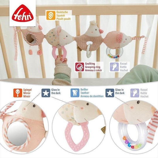 Fehn Chain for Crib and Stroller with Teether for 0++ Months