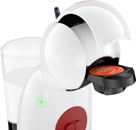 Krups Piccolo XS Καφετιέρα για Κάψουλες Dolce Gusto Πίεσης 15bar White