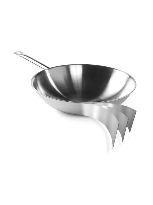 Tigaie Wok cu 3 Straturi Fără Capac Hendi 839003