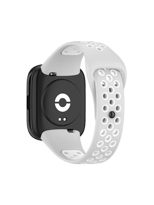 Curea Gri Alb (Redmi Watch 3 Active)