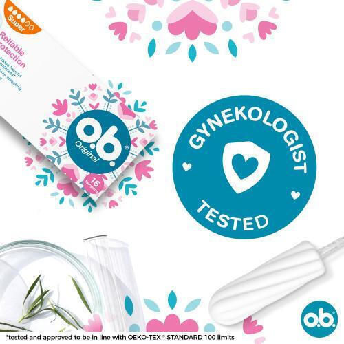 O.B. O.B. Original Super Tampons Mit Starker Strömung 16 Stück