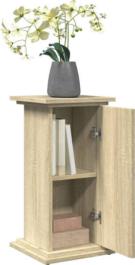 vidaXL Pflanzenständer Holz Braun 31cmx30cmx60cmcm.