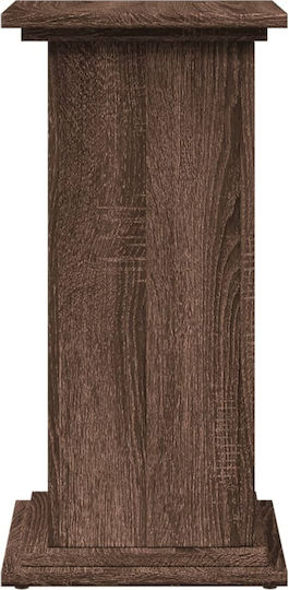 vidaXL Ανθοστήλη Ξύλινη Καφέ 31x30x60εκ.