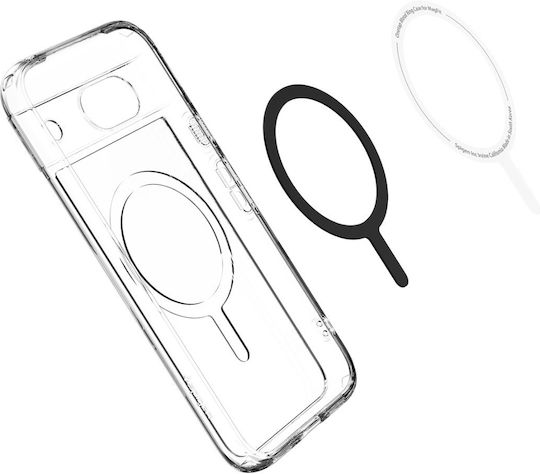 Spigen Ultra Hybrid Onetap Back Cover Plastic 2mm White (Google Pixel 8a)