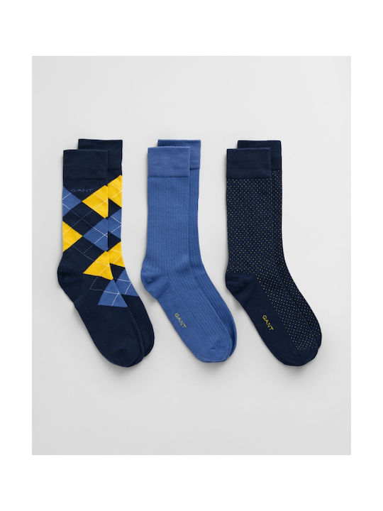 Gant Herren Socken Blau 3Pack