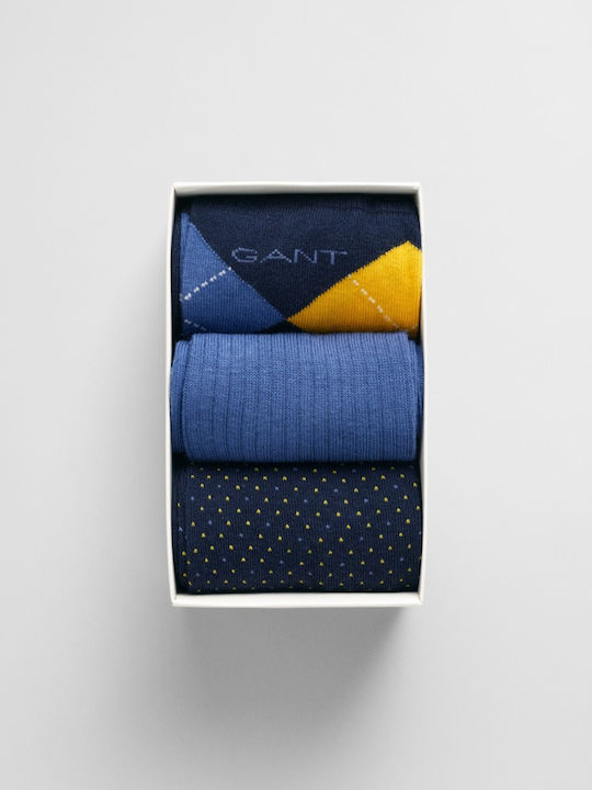 Gant Herren Socken Blau 3Pack