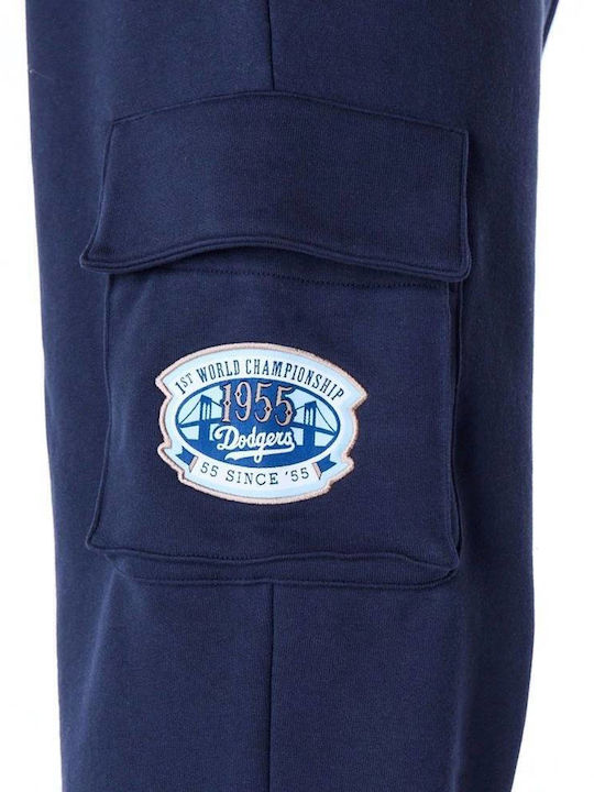 Los Angeles Cargo Sweatpants with Elastic Navy