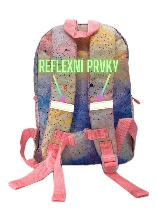 Pixie Crew Розова Глиттернок Детска Градина Ученическа Раница