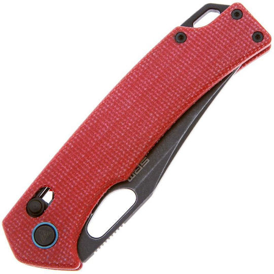 Folding Knife Srm 9203-mr2 Micarta Handle 10cr15mov Steel