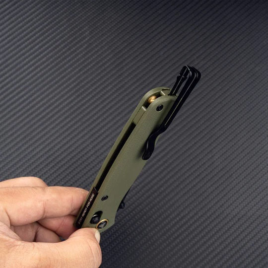 Klappmesser SRM 255L-GP G10 Griff 10Cr15MoV Stahl