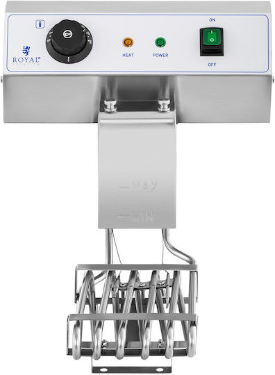 Double Chamber Commercial Deep Fryer Taps 230v 2x16l