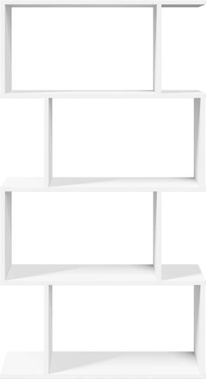 White Bookcase 70x24x129cm