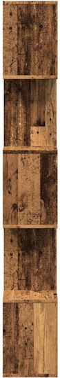Bibliothek Braun 70x24x161cm