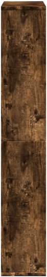 Bücherschrank Räuchereiche 72x20x120cm