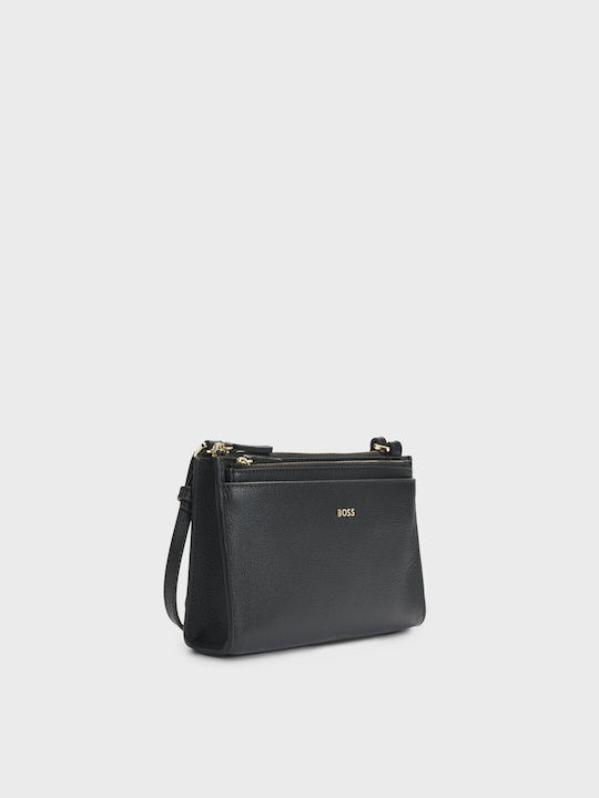 Hugo Boss Leather Women's Bag Crossbody Black