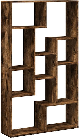Bücherschrank Räuchereiche 72x20x120cm