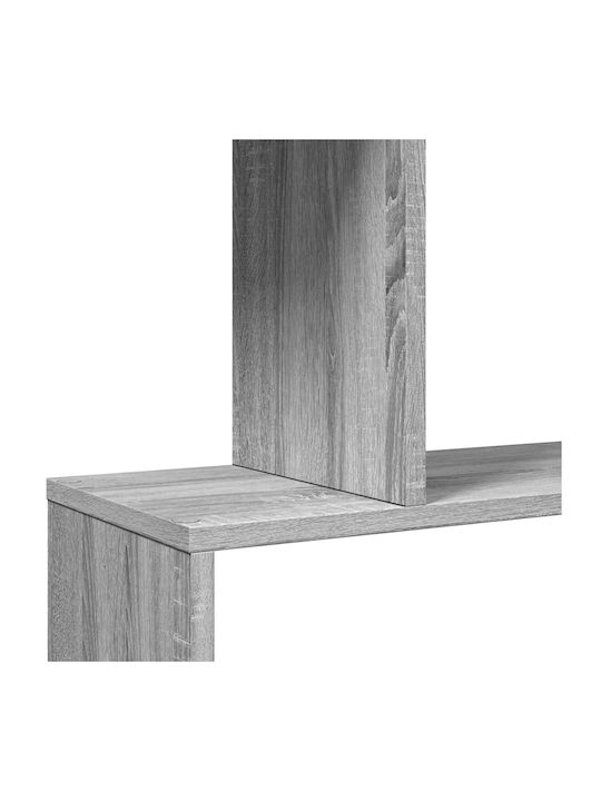 Βιβλιοθήκη Γκρι 70x24x193εκ.