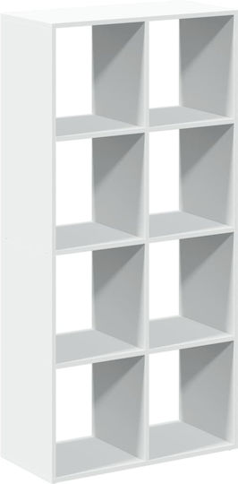 Bibliothek Weiß 69.5x29x137.5cm