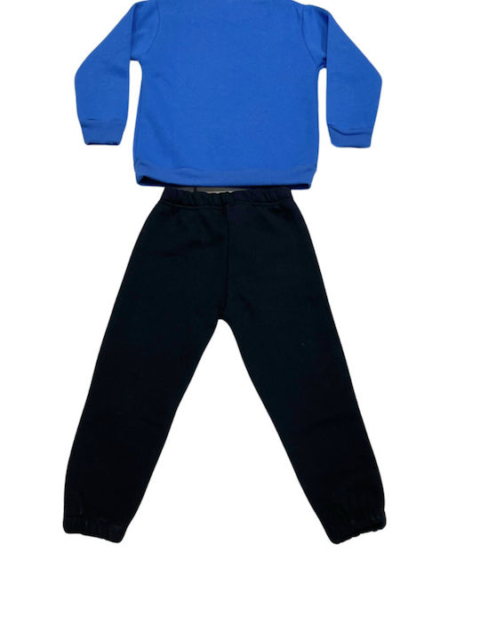 Frenzy Kids Sweatpants Set Royal Blue, Black