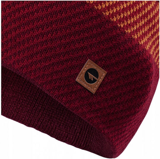 Beanie Unisex Beanie Knitted in Orange color