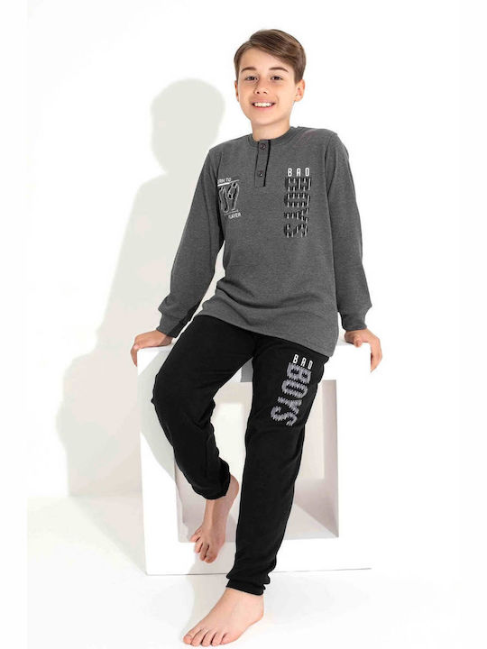 Esthisis Kids Pyjamas Winter Cotton grey