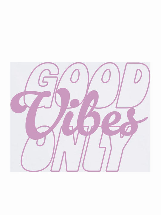 Kids' T-shirt White Good Vibes Only Wording Tee white Yes