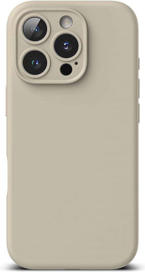 Ringke Magnetic Back Cover Silicone Gray (iPhone 16 Pro)