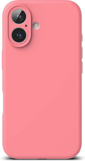 Ringke Magnetic Back Cover Silicone Pink (iPhone 16 Plus)