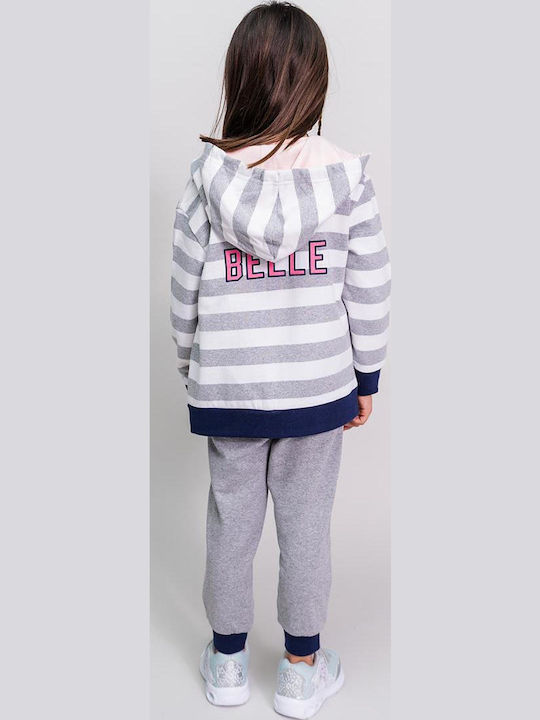 Kids Sweatpants Set Gray 3pcs