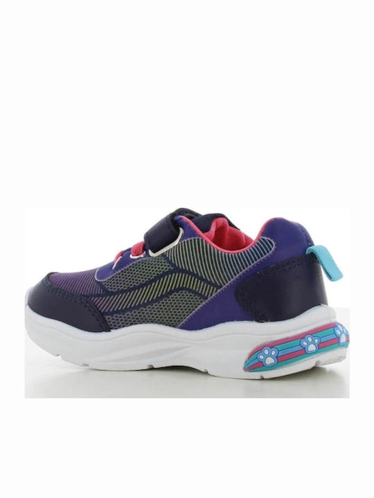 Παιδικά Sneakers με Σκρατς Navy Μπλε