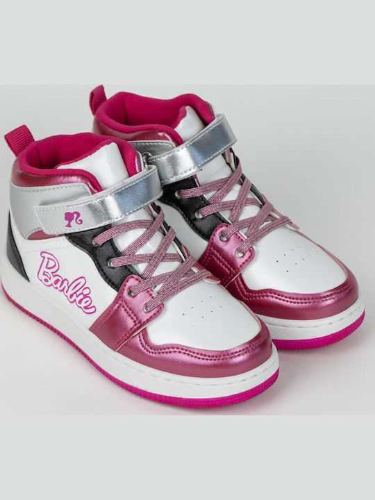 Încălțăminte sport Inalta pentru copii cu scai Fuchsia