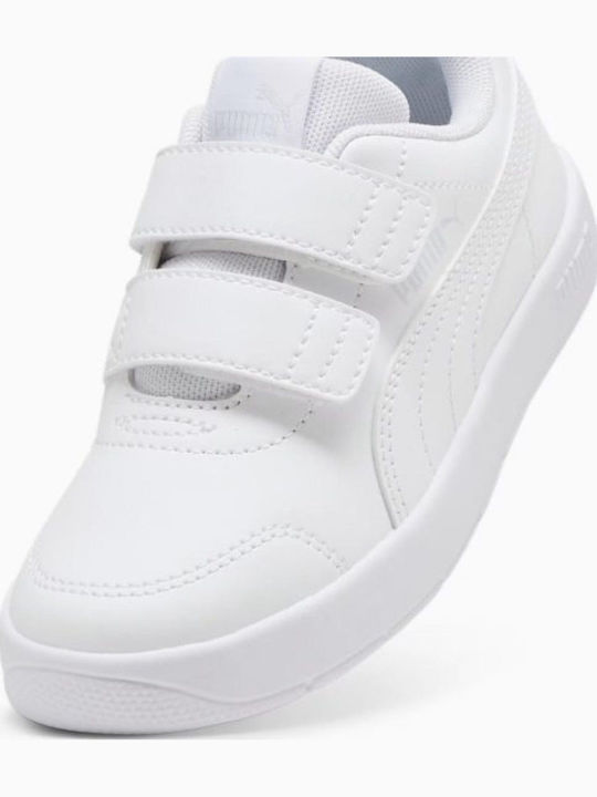 Courtflex V3 V Ps Kids Sneakers with Scratch White