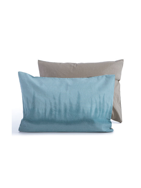 Nef-Nef Homeware Honor Pillowcase Petrol 52x72cm.