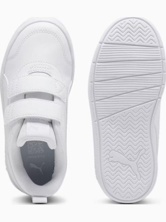 Courtflex V3 V Ps Kids Sneakers with Scratch White
