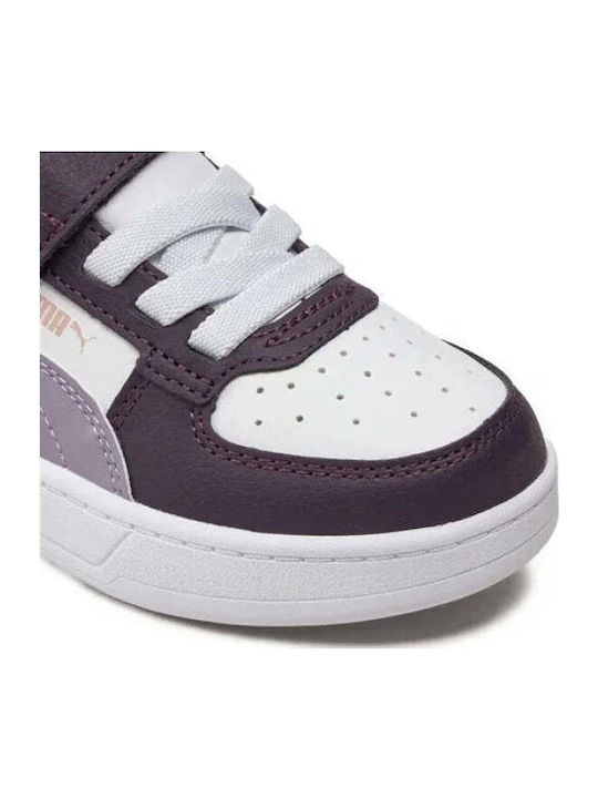 Caven 2.0 Block Παιδικά Sneakers με Σκρατς Λευκά