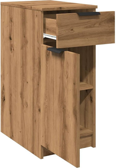 vidaXL Office Storage Cabinet Wooden Brown 33x50x75cm