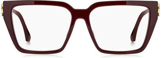 Etro Women's Butterfly Prescription Eyeglass Frame Red