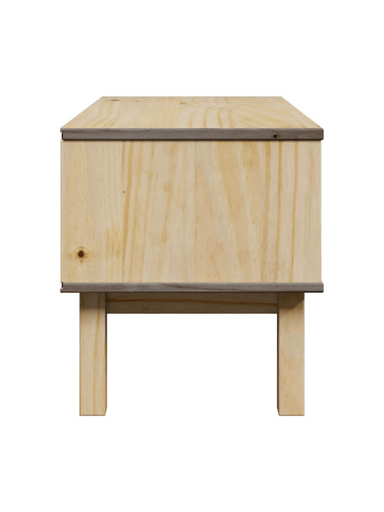 Entry Furniture with Shoe Rack & Bench Coffee 80x40x45cm