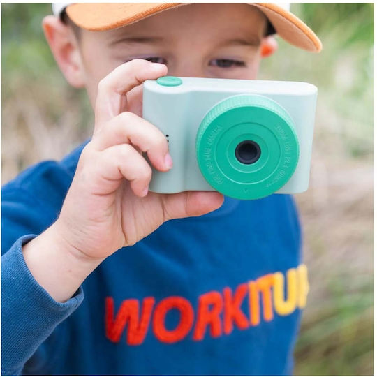 The Zoofamily Urban Zoo Δεινόσαυρος Compact Φωτογραφική Μηχανή 48MP Πράσινη
