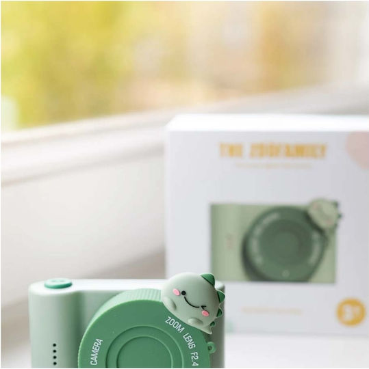 The Zoofamily Urban Zoo Δεινόσαυρος Compact Φωτογραφική Μηχανή 48MP Πράσινη