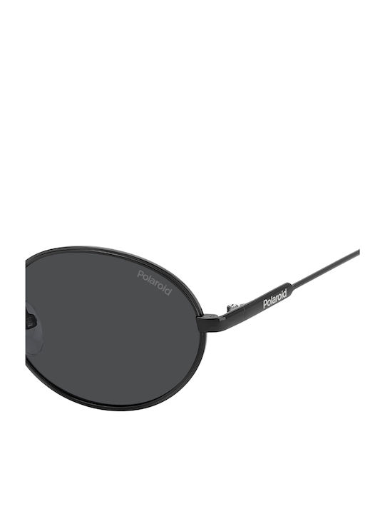Polaroid Unisex Sunglasses With Black Metallic Frame And Grey Polarized Lens PLD6228/S/X 807/M9