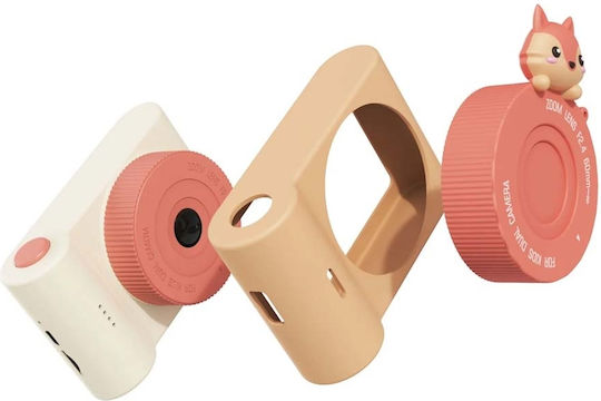 The Zoofamily Urban Zoo Αλεπού Compact Φωτογραφική Μηχανή 48MP Πορτοκαλί