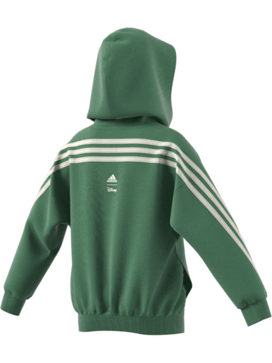 adidas Детски Суичър с Качулка GREEN