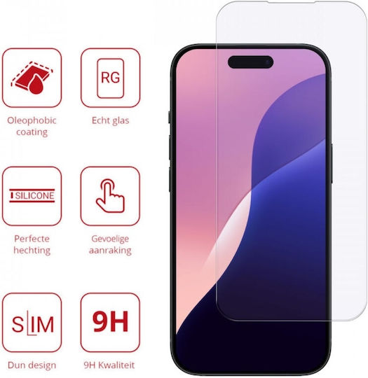 Rosso Clear Tempered Glass (iPhone 16 Pro)