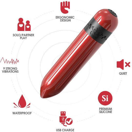 Armony Vibrator Bullet cu Telecomandă 7.3cm Fuchsia