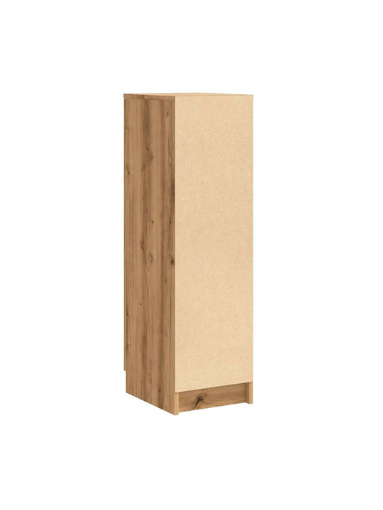 Wooden Shoe Organizer Beige 29.5x35x100.5cm